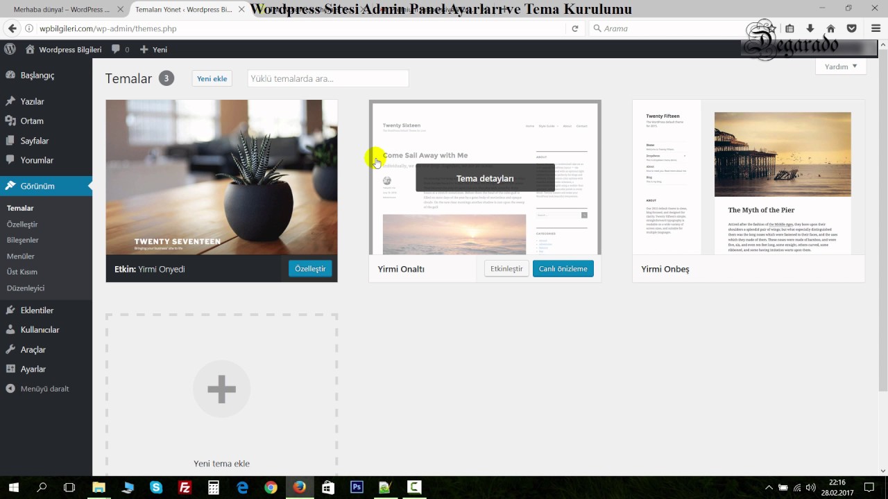 Wordpress Sitesi Admin Panel Ayarları ve Tema Kurulumu - YouTube