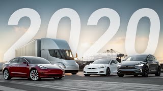 New Tesla Releases Coming in 2020! Model Y, Model S/X Refresh &amp; Roadster