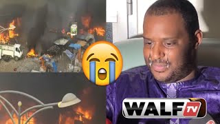 Urgent🚨Incendie a Walf Tv…le PDG Cheikh Niass en larmes..jai perdu beaucoup d’argent…les causes