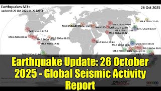 Earthquake Update: 26 October 2025 - Global Seismic Activity Report