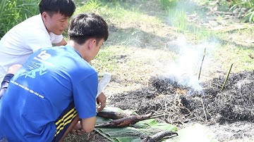 Cá Lóc Nướng Rơm Trứ Danh Khi Đến Tân Ninh(Grilled Fish In Tan Ninh, Long An Province)