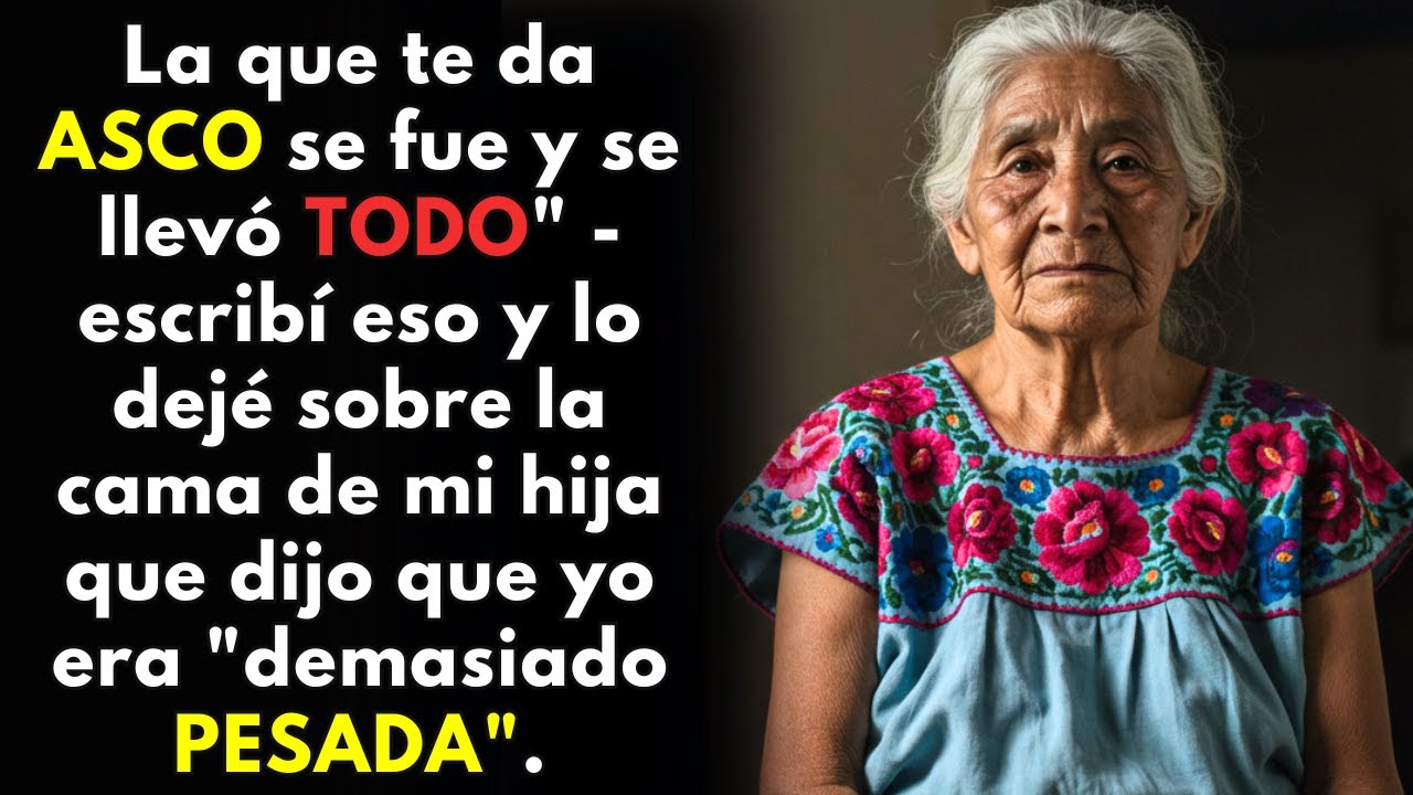 ¿TODAVÍA ESTÁS AQUÍ?”, dijo mi hija. Entonces vendí la casa y dejé solo una nota sobre su cama.