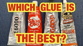 Which Glue is Best?? ShooGoo Amazing Goop E6000 and Gorilla Glue