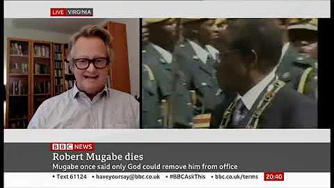 Author Douglas Rogers BBC Interview on death of Zi...