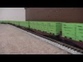 Nゲージ　貨物列車　150両以上数えてみてね N-gauge freighttrain