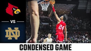 Louisville vs. Notre Dame Condensed Game | 2022-23 ACC Men’s Basketball