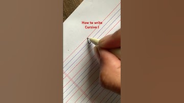 How to write Cursive J | letter J #cursive #english #youtubeshorts #shorts #asmr #art #writing #1m