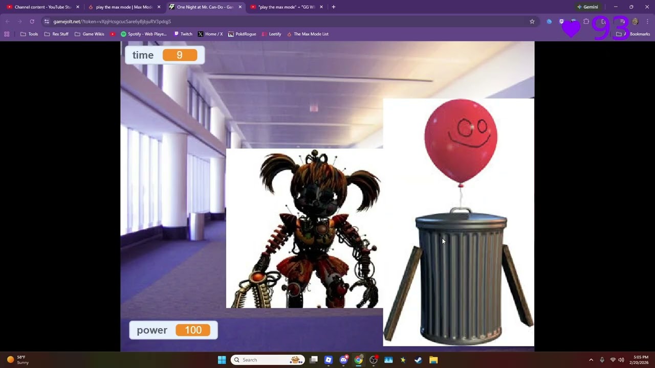 One-Night at Mr. Can-do: play the max mode + GG WINDOGE