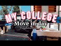 COLLEGE MOVE IN DAY FRESHMAN YEAR 2021