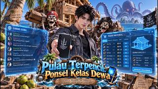 【INDO DUB】Anime survival pulau baru! Lihat gue bikin kerajaan laut & kuasai lautan modal HP! #anime