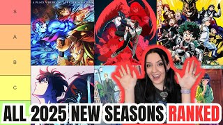 Download lagu This Year Was PEAK | Ranking EVERY NEW SEASON of Anime I Watched 2025 | Demon Slayer, Chainsaw Man