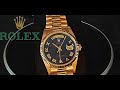 Restoration of a Vintage Gold Rolex Day Date 18238