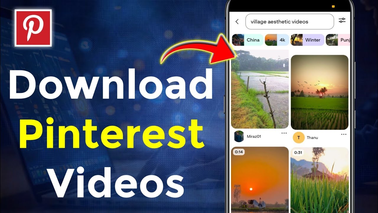 Download Pinterest Videos Directly to Your Phone Gallery | Save Pinterest Videos to Your Gallery
