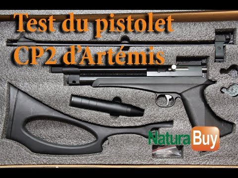Test du pistolet et carabine CP2 dArtmis