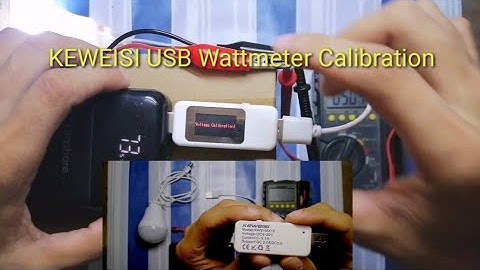 USB Wattmeter Calibration| A Beginner