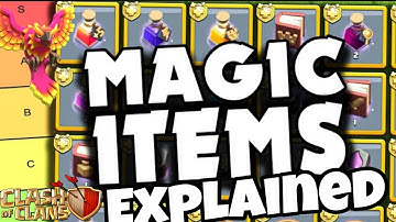 All 26 Magic Items Explained in Tamil | Magic Items Explained 2023 COC | Clash of Clans