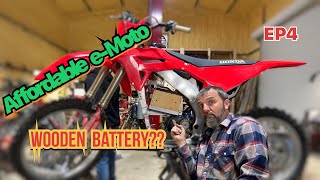 How to build electric dirt bike Ep-4 DIY Stark Varg. How to install a battery