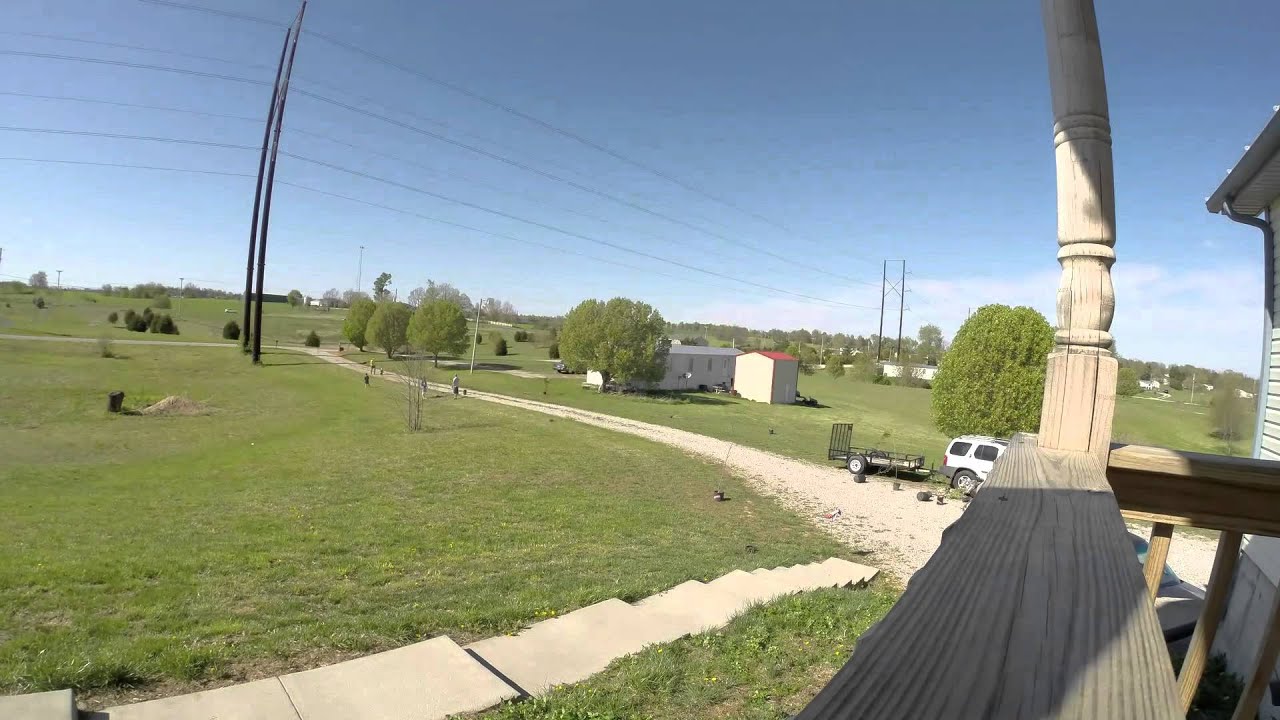 Planting trees in our front yard - YouTube