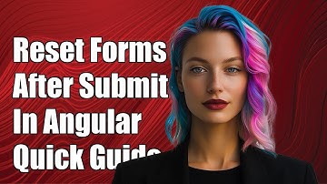 How to Reset a Template-Driven Form After Submission in Angular 2