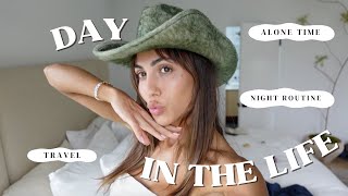 DAY IN THE LIFE: spending time alone, packing, and night routine