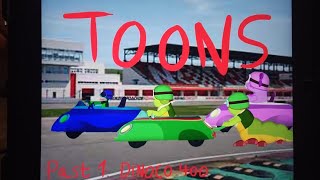 Toons ( Cars ) Part 1- Dinoco 400