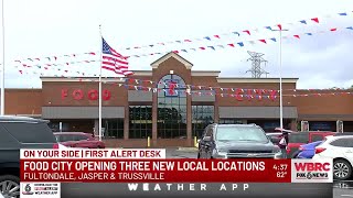 Food City opening three new locations in central Alabama