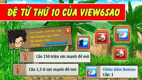 Ngọc Rồng Online - Đệ Tử Thứ 10 Của View6sao...Úp Đệ Sấp Mặt...Độ Sư Phụ Độ Luôn Đệ Tử !!!