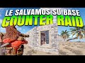 HACEMOS un COUNTER RAID y SALVAMOS la BASE de unos TIESOS - RUST - Gameplay español