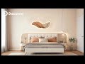 Luxury Feather Wall Light | Creative LED Modern Wall Lamp with Remote Control