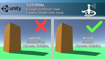 Unity3D Tutorial - Fixing First Person View Camera Stutter/Jitter Issue