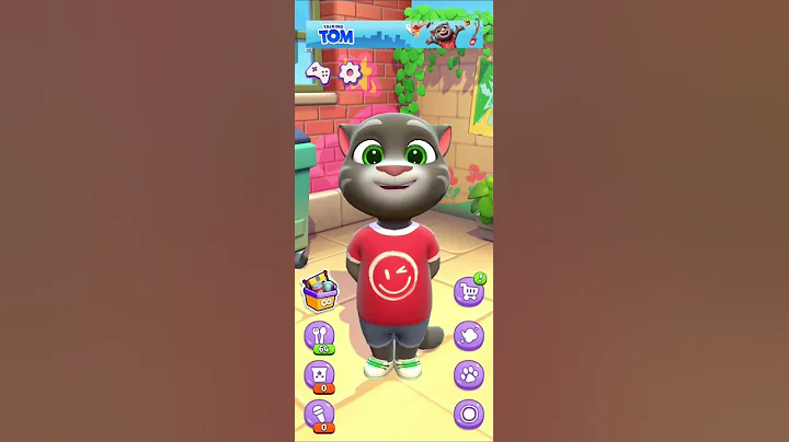 Video 11576461: talking tom cat funny