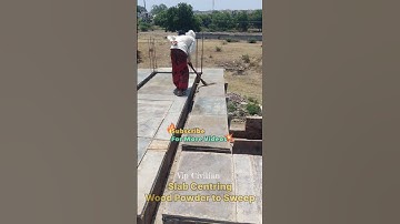 😱Before slab casting centring plates to sweep is must😬To sweep slab centring#short #art #vipcivilian