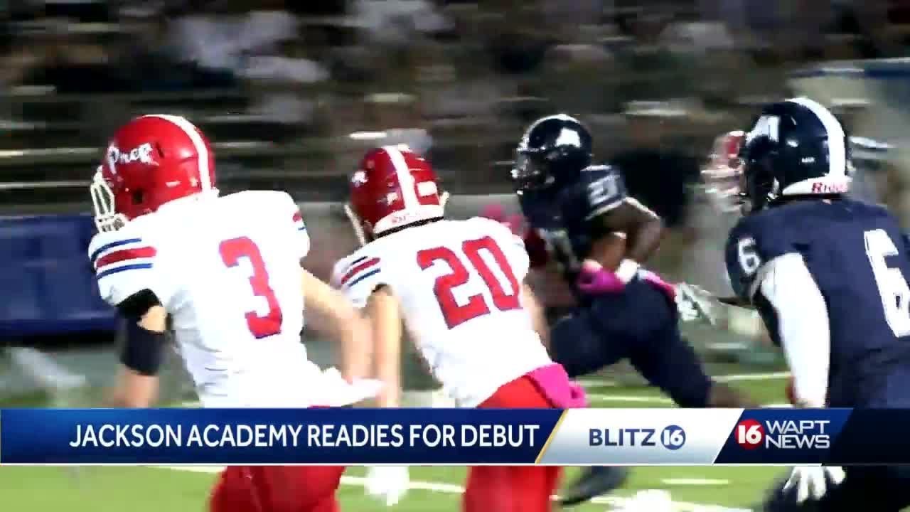 Jackson Academy football readies for debut YouTube