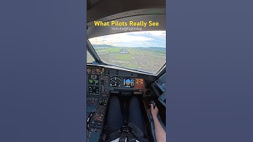 What Pilots Really See #aviation #airbus #pilot