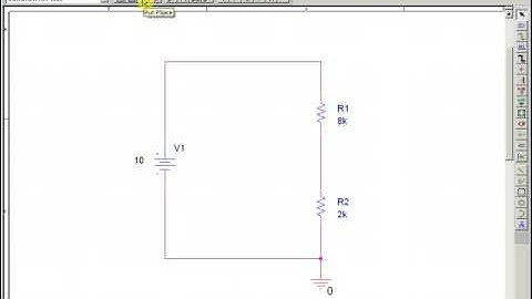 OrCAD simulation Bias point