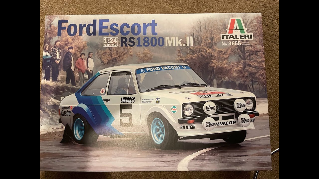Italleri 1/24 Ford Escort RS 1800 /mk2 Build