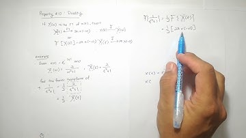 Lecture 4.19: SnS- Duality Property of Fourier Transform