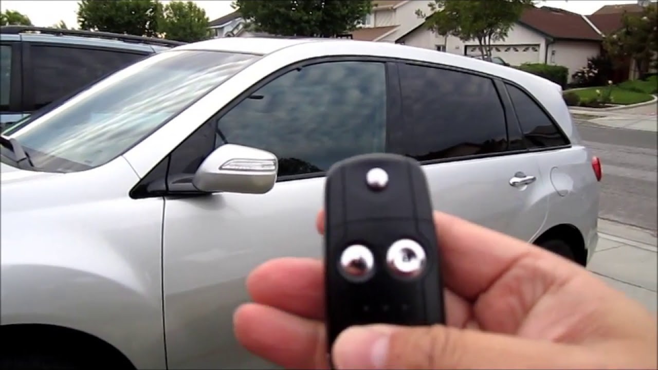 Acura Tips/Tricks Acura MDX with opening all the windows and sunroof