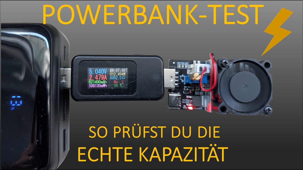 Powerbank‑Test! So prüfst Du die echte Kapazität
