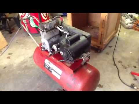 Craftsman 5 HP Air Compressor - YouTube