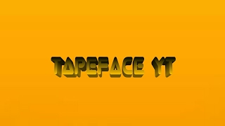 tapeface YT banner and shoutout