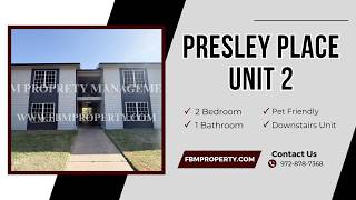 1020 Northwood Blvd, Unit 2 - 2 Bedroom, 1 Bathroom Apartment in Corsicana, TX!