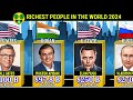 🤑 Rich People in the world 2024 |Top 100 Billionaire by ranking|3d Comparison