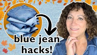 Don’t Throw Away Your Old JEANS! You Will Love These FALL DIY Craft Hacks!