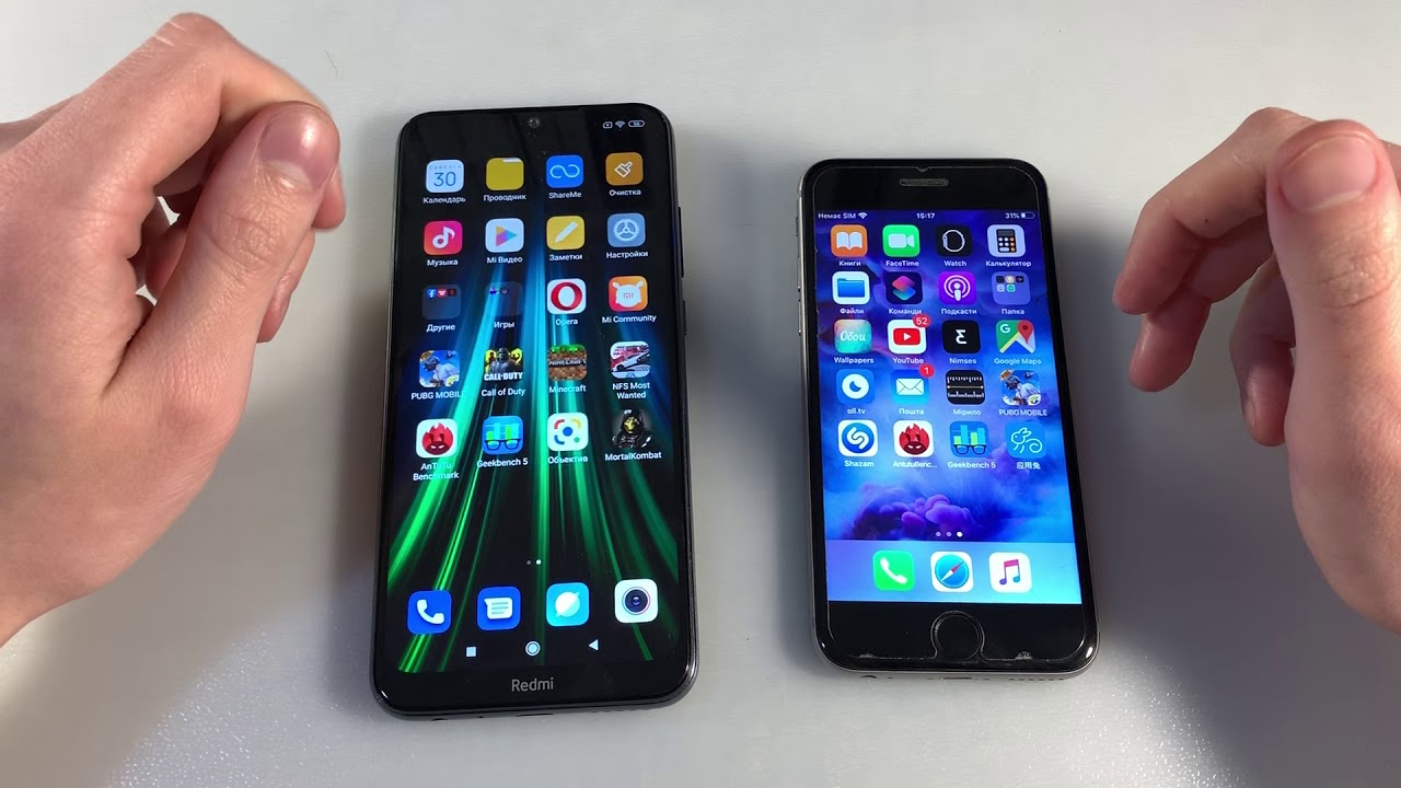 Xiaomi Redmi Vs Iphone