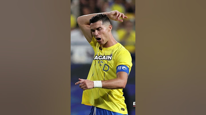 RONALDO SCORED A STUNNING ROCKET GOAL BUT DISALLOWED BECAUSE OF HIS TEAMMATE 🤯 IT'S FRUSTRATION 💔😞