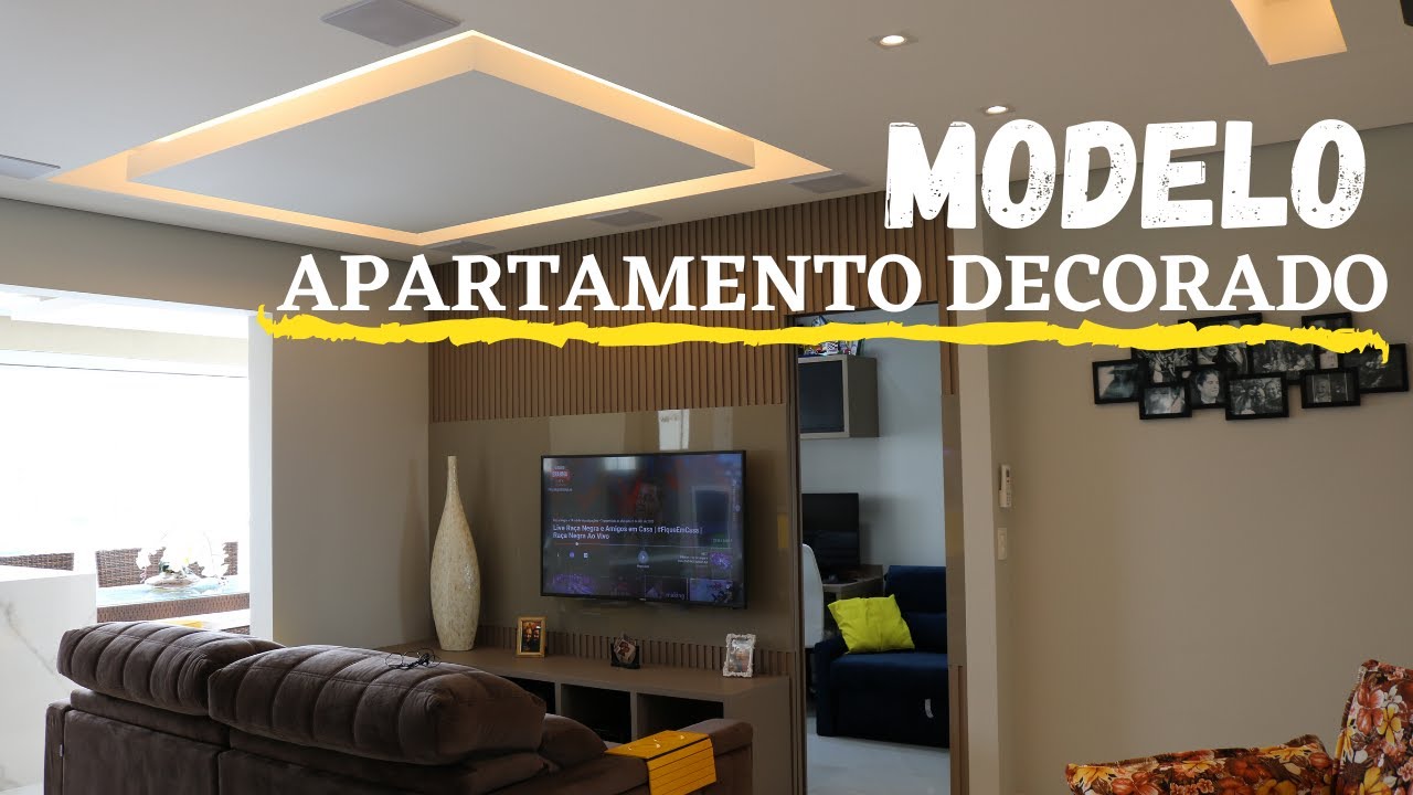 tour pelo apartamento decorado