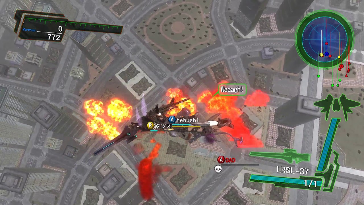 Earth Defense Force 4.1 - Ragdoll Physics