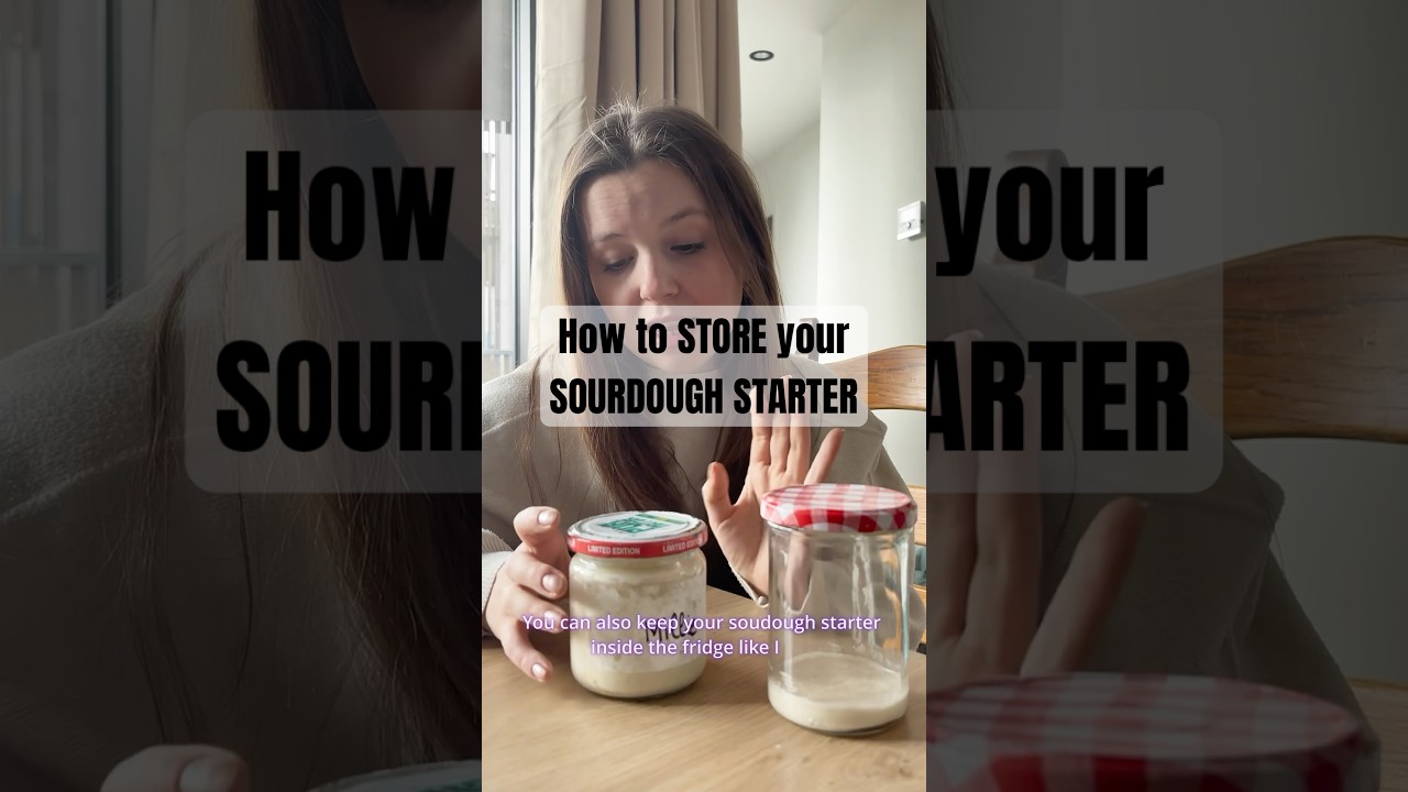 How to Store Your Sourdough Starter (Fridge vs. Counter!)