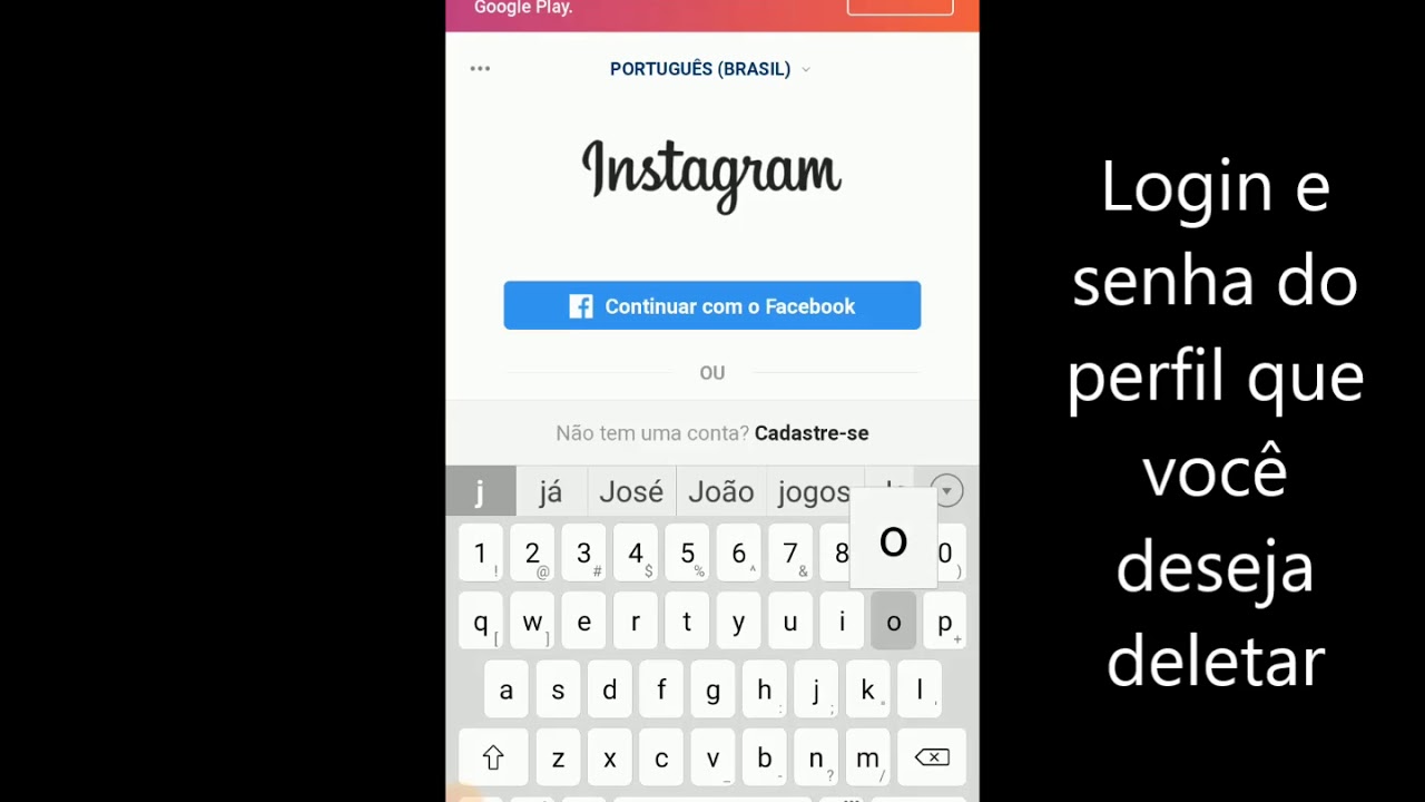 Como Deletar Conta Do Instagram YouTube